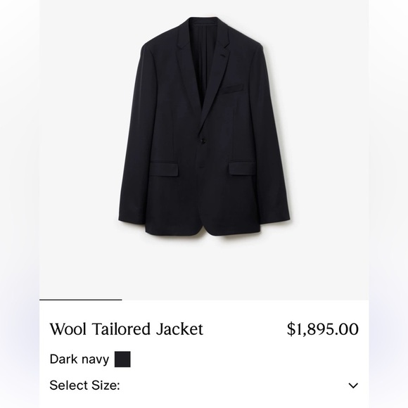 Burberry London Suite&Blazer Tailored jacket. Cashmere wool. Used.Like new LUX - Picture 15 of 15